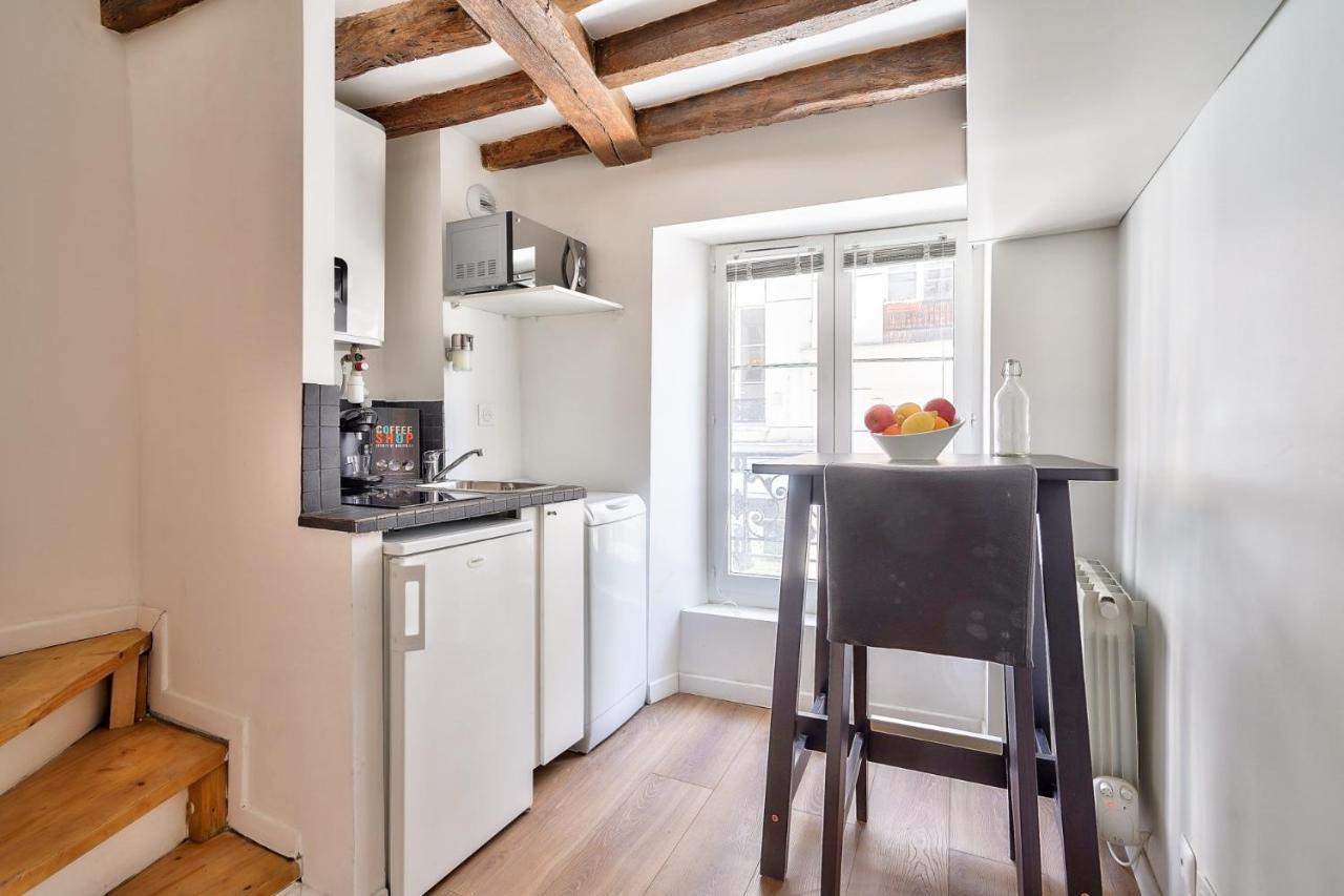 Cute And New Studio Duplex In The Heart Of 巴黎 外观 照片