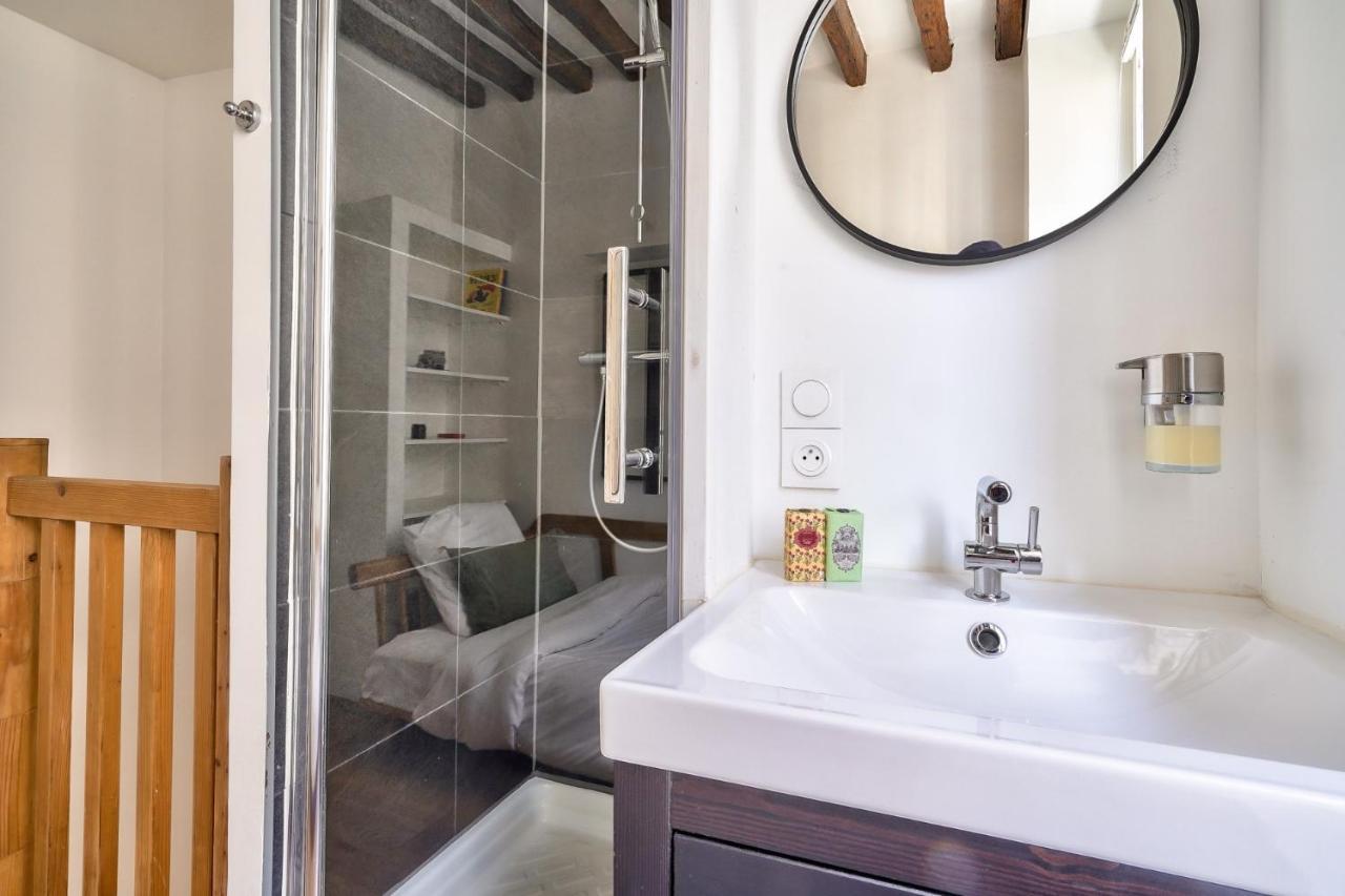 Cute And New Studio Duplex In The Heart Of 巴黎 外观 照片